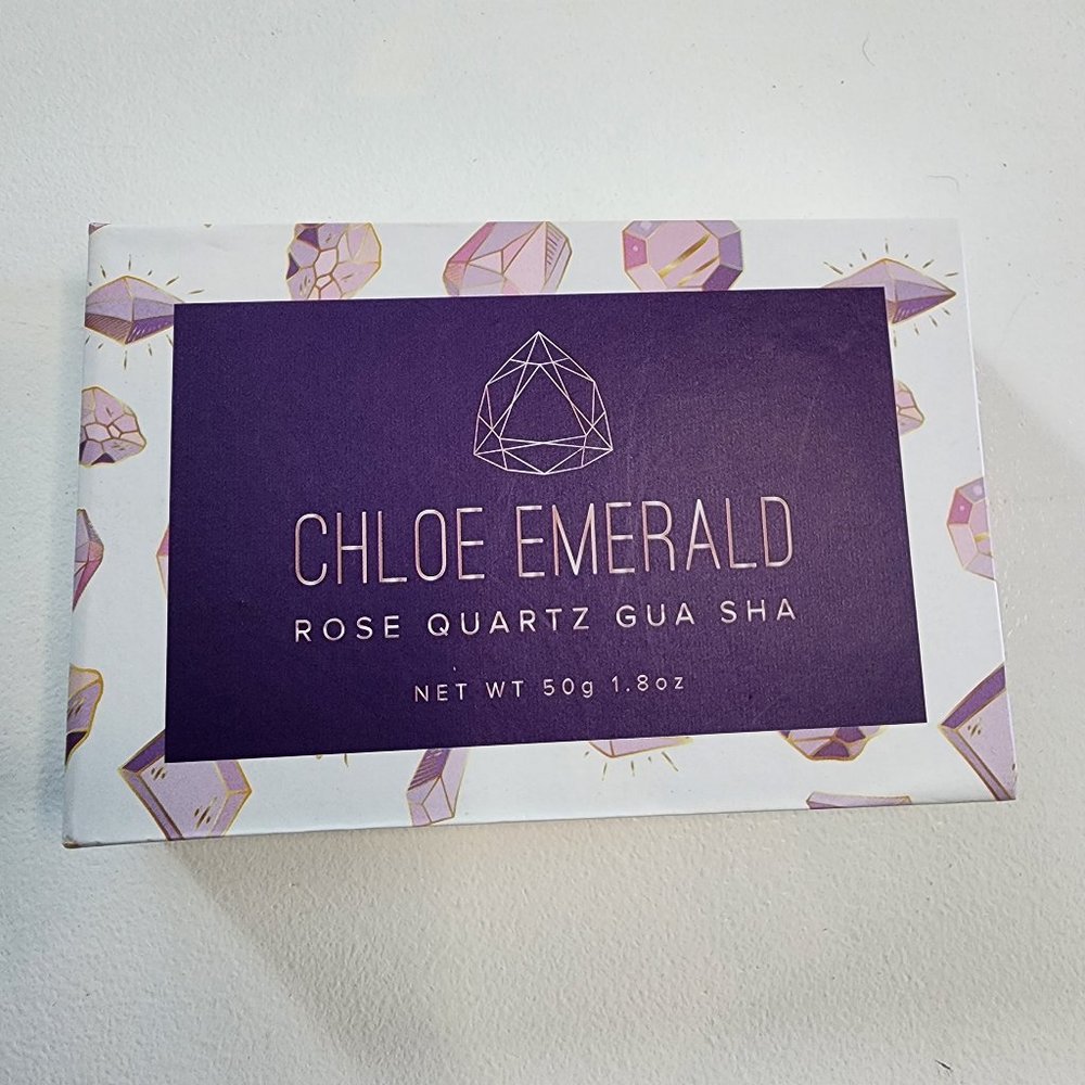 Chloe Emerald - Rose Quartz Gua Sha